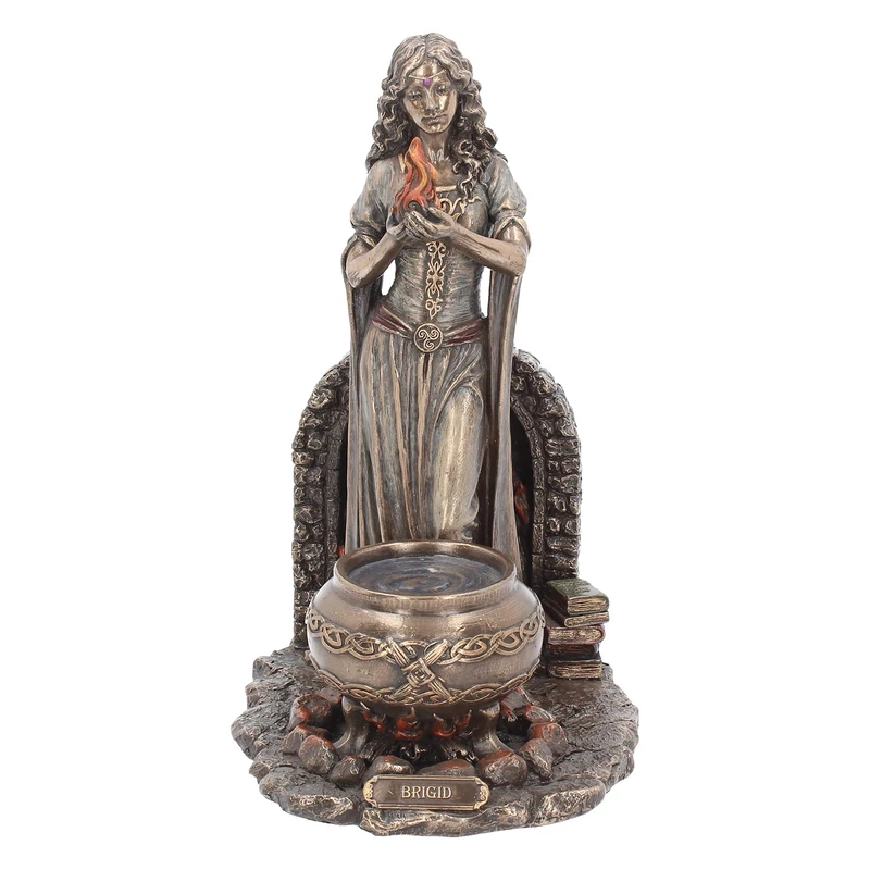Nemesis Now Brigid Figurine, Bronze, 24.5cm
