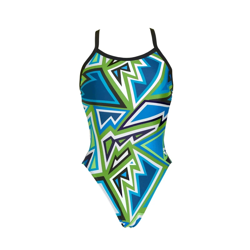 Arena Women's Palm Forest Challenge Back MaxLife One Piece Swimsuit