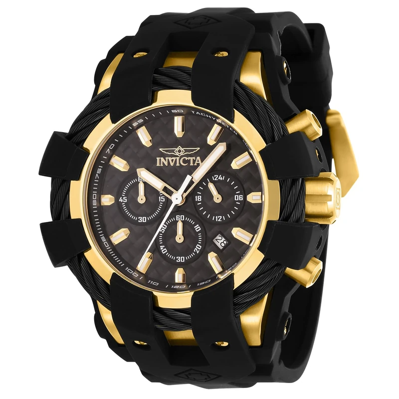 Invicta Men's Analog Quartz Watch with Silicone Strap 23861