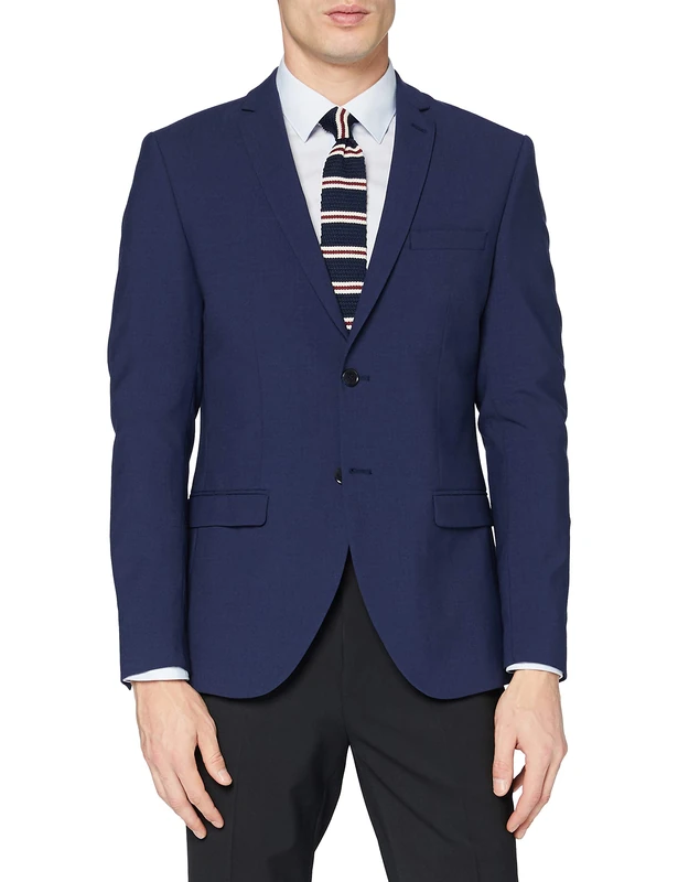 SELECTED HOMME Men's Shdnewone-mylodon2 M Blazer Noos Suit Jacket, Blue (Blue Depths), 44