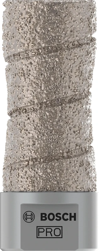 Bosch 1x PRO Ceramic Dry Speed Dimond Miling Cutter for M14 and Small Angle Grinders (for Tiles, Hard tiles, Ø 20 mm, Professional Accessory Small Angle Grinder)