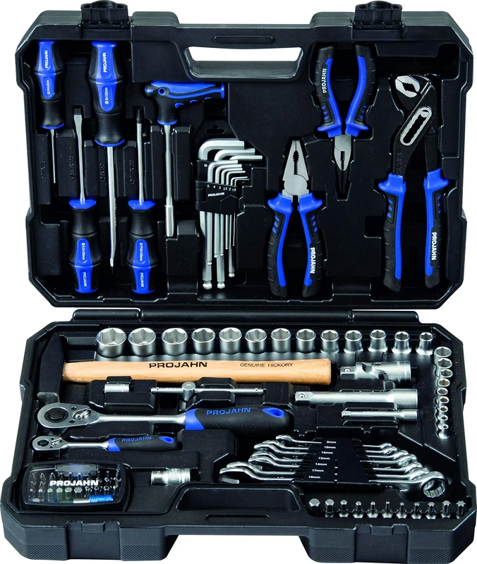 Projahn Proficraft 8666 Tool Box Set 98 Pieces (Tool Set, Tool Bag)