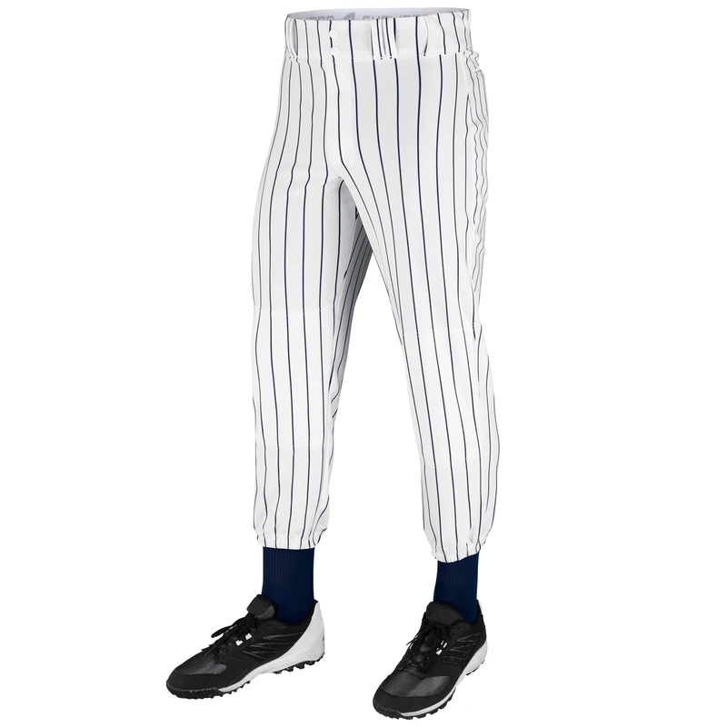 Champro Traditional Fit Triple Crown Classic Baseball Pants with Knit-in Pinstripes and Reinforced Sliding Areas