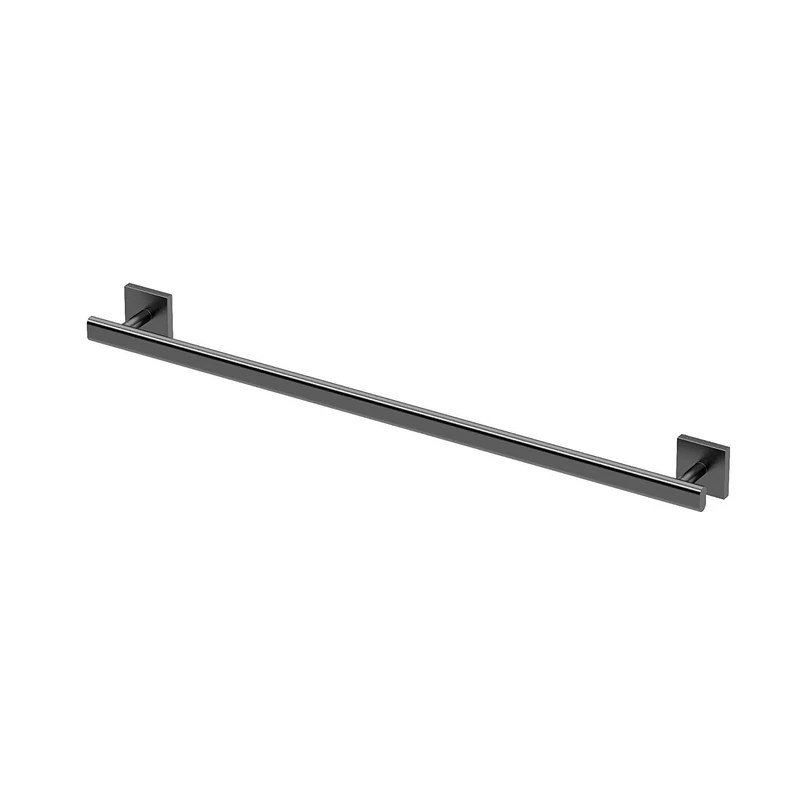 Gatco 4050MX Elevate 24" Towel Bar Bathroom, Matte Black, 24 Inch