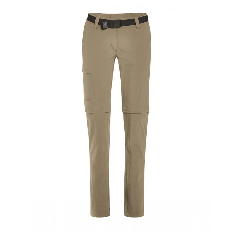 maier sports Inara Slim Zip, Women's Hiking Trousers, Water-Repellent Trousers for Trekking and Hiking, Close-Fitting Cut, Zip-Off Function, PFC-Free, mSTRETCH pro 4 & dryprotec