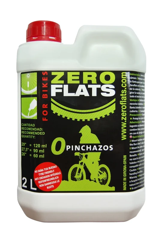 ZeroFlats ZF2000 Sealer anti-pinchazos for Tubeless and Cameras