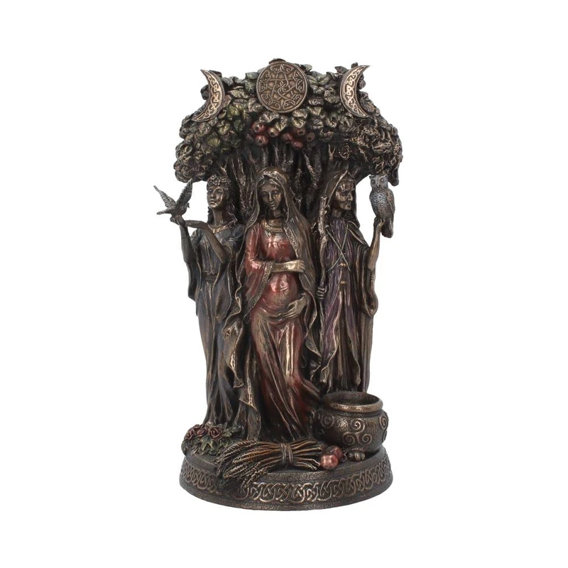 Nemesis Now Maiden, Mother, Crone Figurine 32cm Bronze