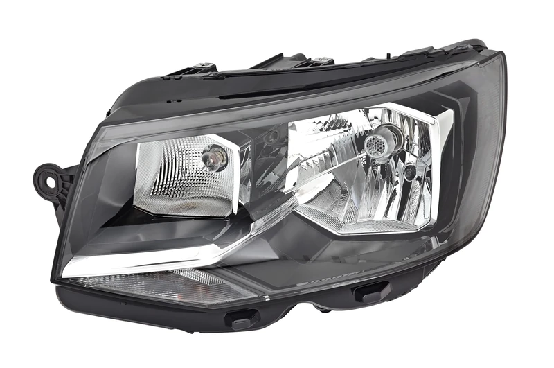 Valeo halogen technology automotive headlamp, 46710 for vehicle models, VOLKSWAGEN Transporter VI (2015 > 2019)