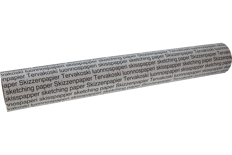 Tervakoski Sketch, 25 g/mq, 60 cm x 100 m, Carta, Bianco - Image 1