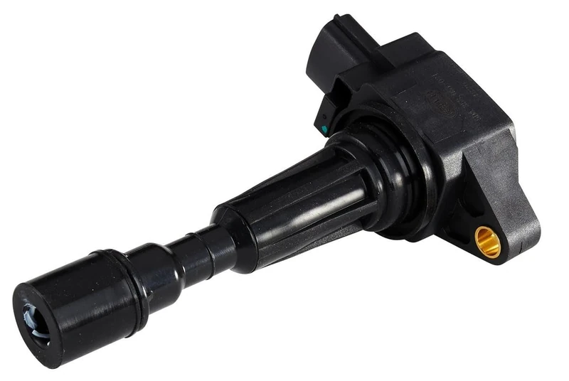 HELLA 5DA 358 057-021 Ignition Coil - 12V - 3-pin connector - Flush-Fitting Pencil Ignition Coils - Bolted