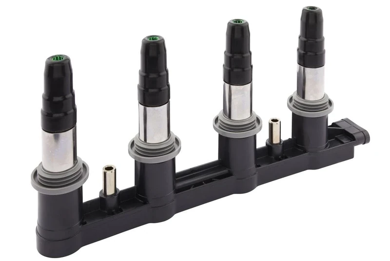 HELLA 5DA 358 000-321 Ignition Coil - 12V - 7-pin connector - Block Ignition Coil - Bolted