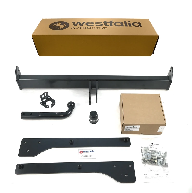 Westfalia Fixed Towbar for Ford Kuga (04/2013-06/2019) - Includes 13-pin Vehicle-specific Wiring Kit