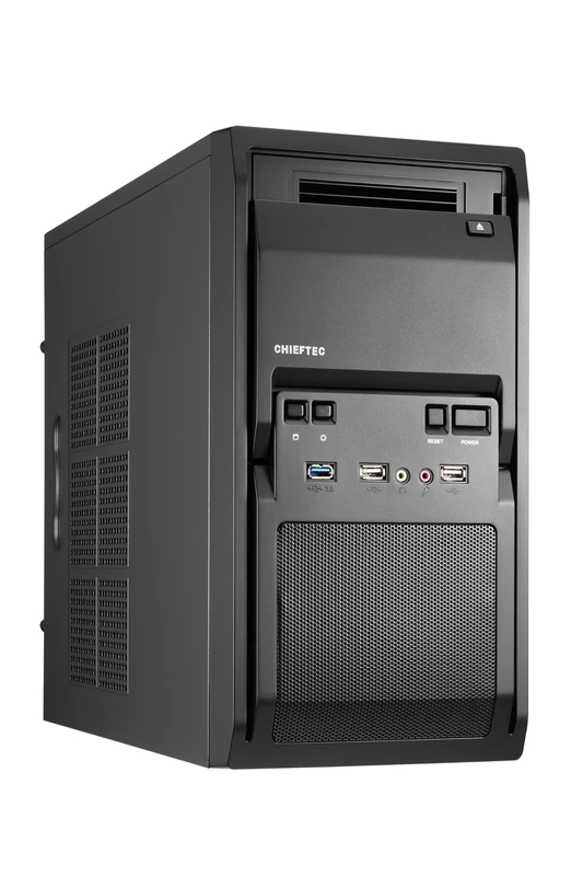Chieftec LT-01B Mini-Tower 250 W Black Computer Case – Computer case (Mini-Tower, PC, SECC, Mini-ATX, Black, 0.5 mm)