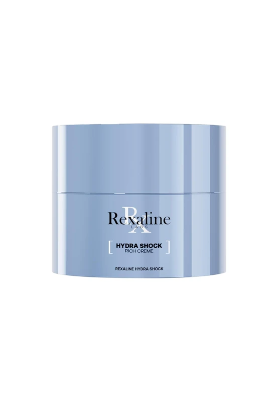 Rexaline - Hydra-Dose Rich - Hyper-Hydrating Rejuvenating Cream - Face moisturizer, anti wrinkle and anti aging cream with Hyaluronic Acid - Soothing and nourishing - Facial care - Dry skin - 50 ml