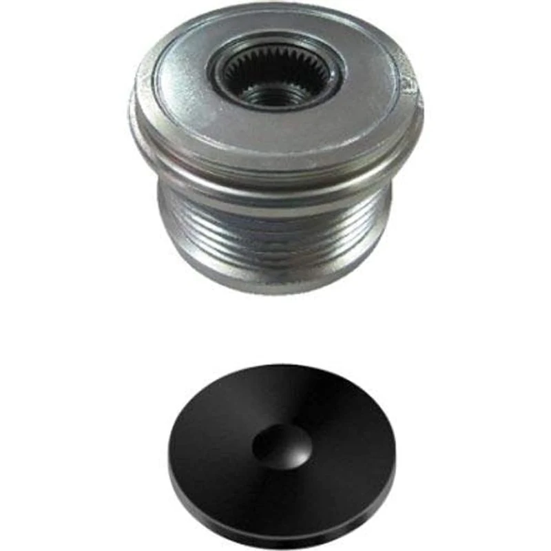 HELLA 9XU 358 039-161 Alternator Freewheel Clutch - Thread Size: M16x1,5 - Number of grooves: 6 - with cap