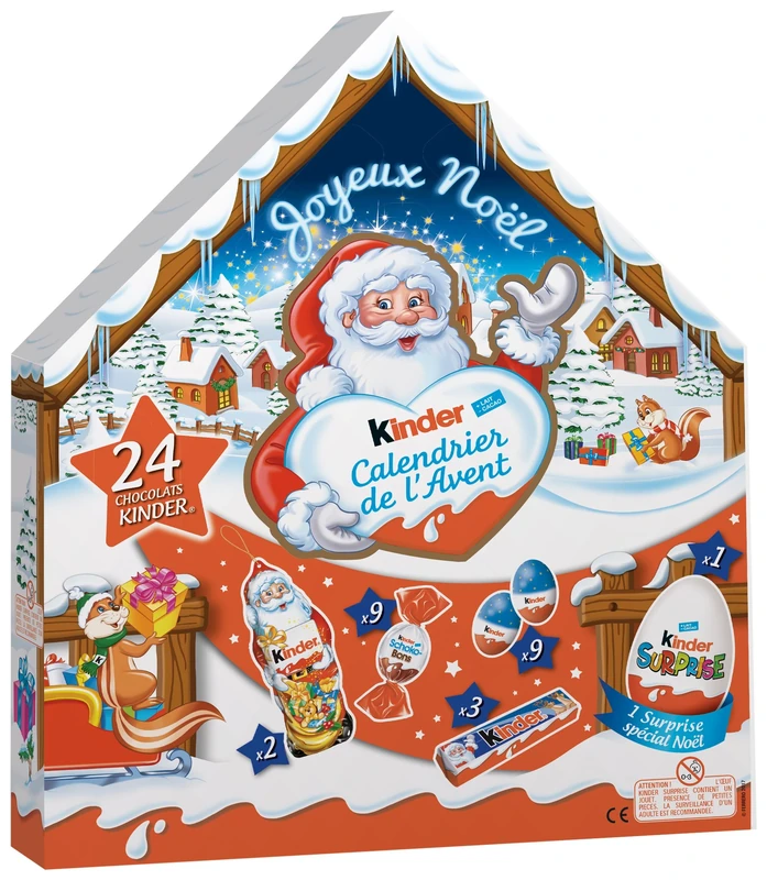 Calendrier de l'Avent Kinder Maxi Mix