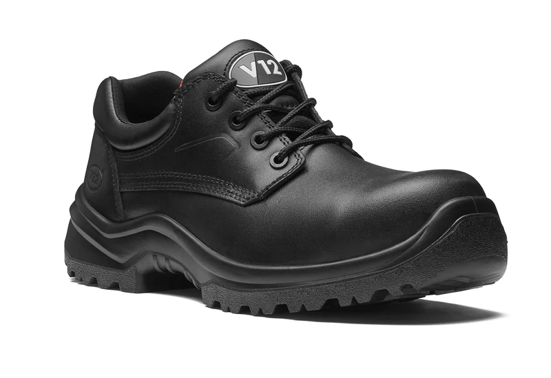 V12 V6411.01/12 Oxen Shoe, STS, Size: 12, Black