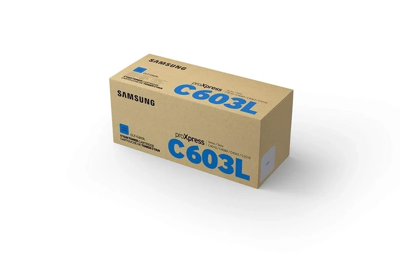 Samsung SU080A CLT-C603L High Yield Toner Cartridge, Cyan, Pack of 1
