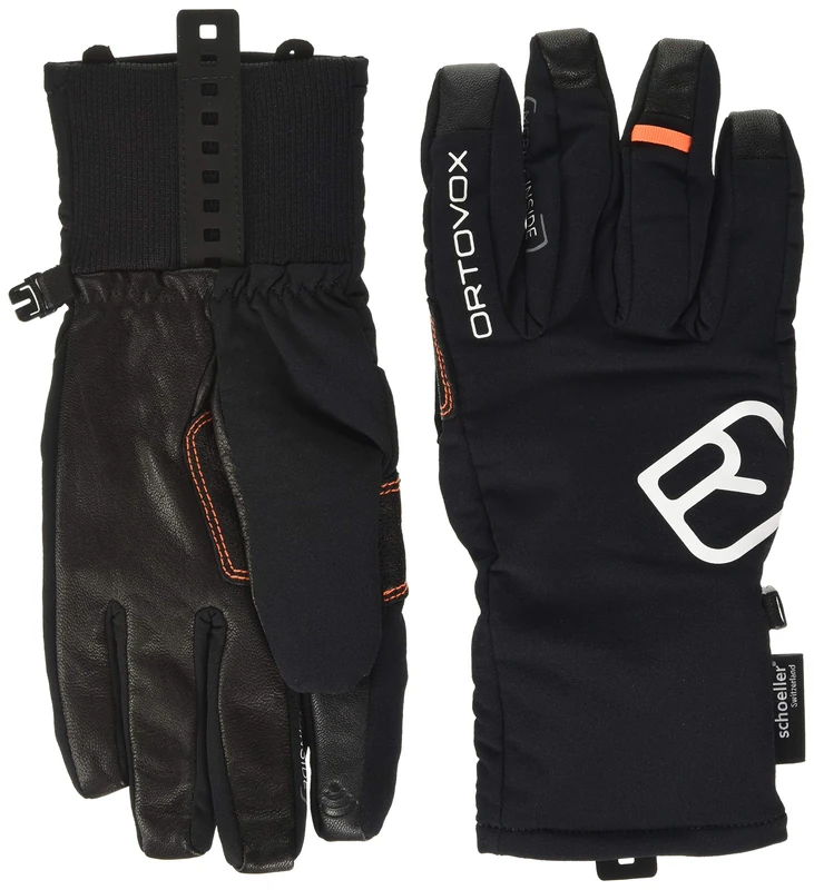 ORTOVOX Unisex Adult Tour Gloves, Black Raven, L - Image 1