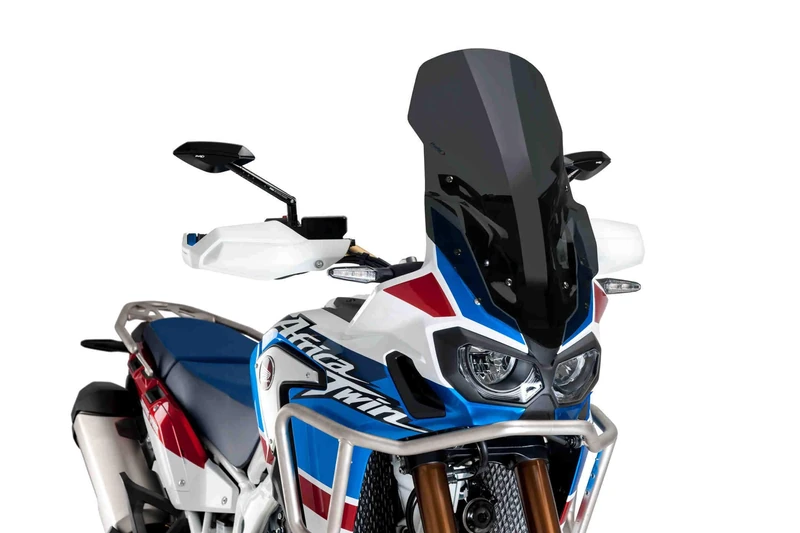 Puig 8905F Touring Screen for Honda CRF1000L Africa Twin 16'-18', Dark Smoked