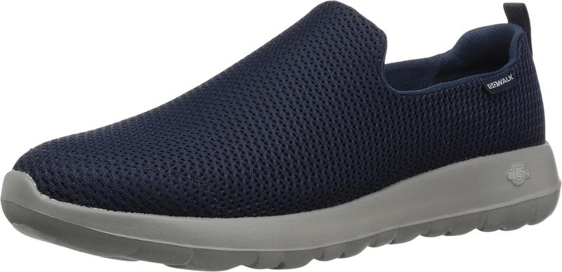 Skechers Men's Go Walk Max Sneaker, Blue Navy Gray, 6 UK