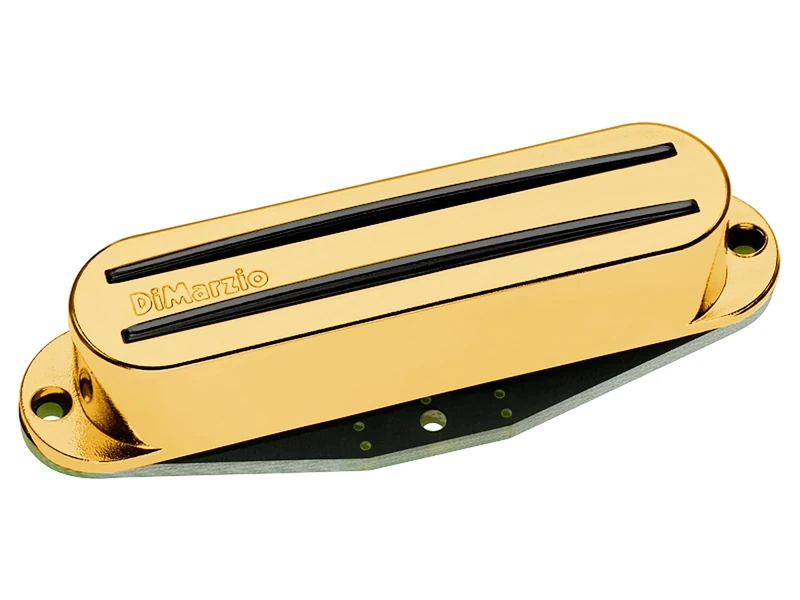 DiMarzio DP 181G Fast Track 1 Humbucker Electric Guitar Pickup, Gold Cover