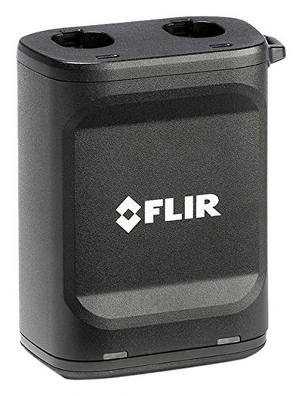 FLIR T199425ACC Dual Bay Battery Charger for E75, E85 and E95 Thermal Cameras, Black