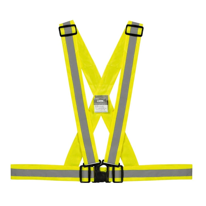Lampa Reflective X-Belt Braces, Yellow, One Size - Image 1