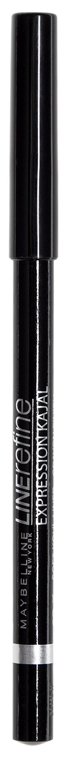 Maybelline New York Expression Kajal Black 33 / Smudge-proof and water-repellent eyeliner black (precise eyeliner, easy application), dermatologically tested, 1.14 g