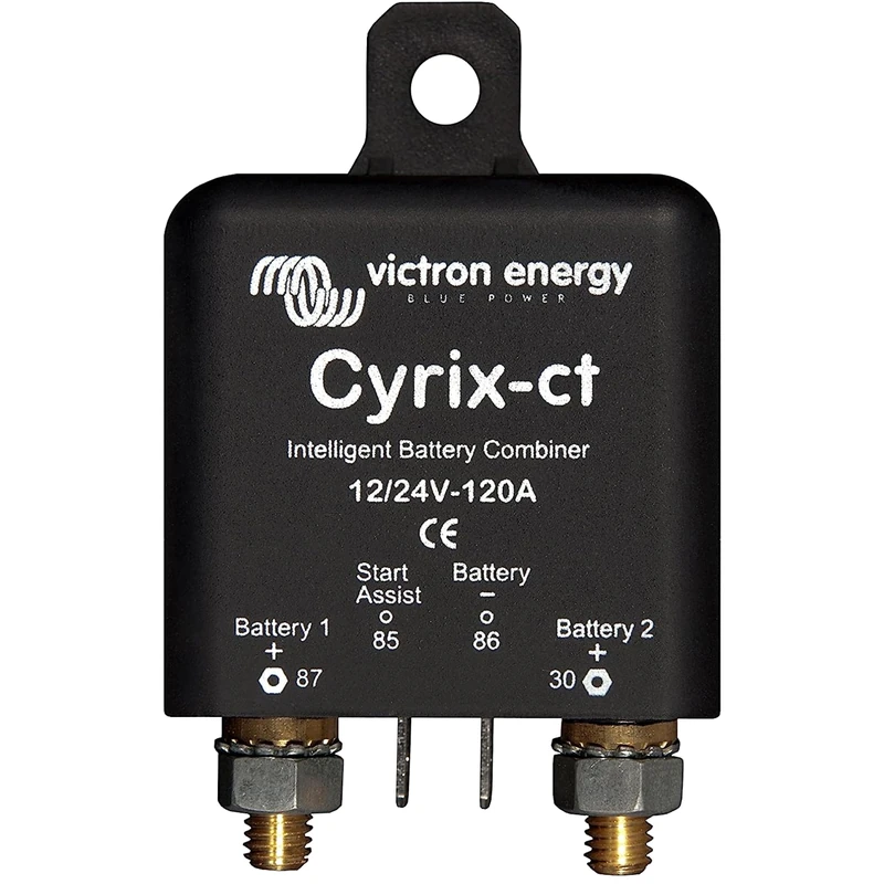Victron Energy Cyrix-ct 12/24-Volt 120 amp Intelligent Battery Combiner - Image 1
