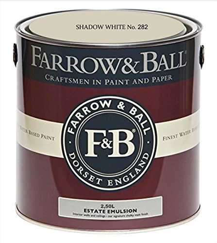 2.5L Estate Emulsion Shadow White No.282 Wall Paint