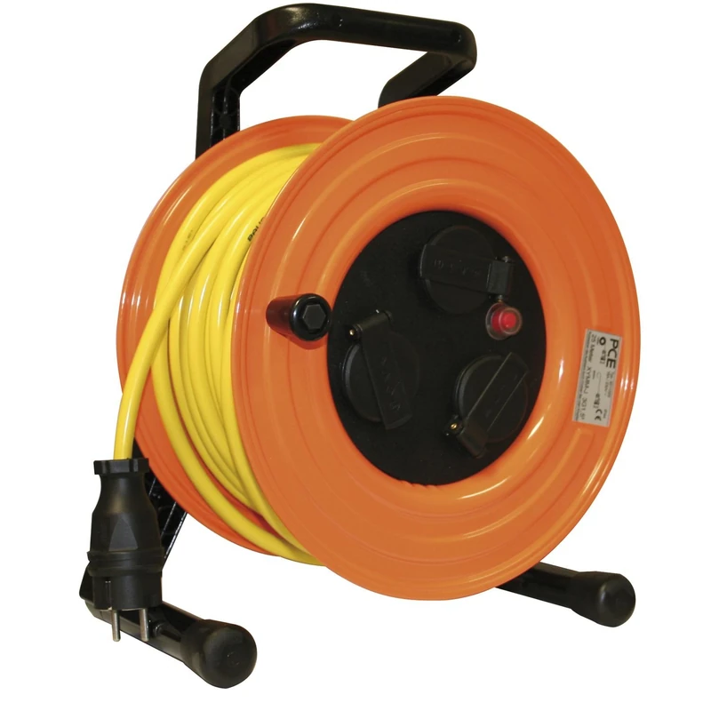 PC Electric 9311025 K35 3G1.5, IP44, Length 25 m Cable Drum, Type HT311 TS3
