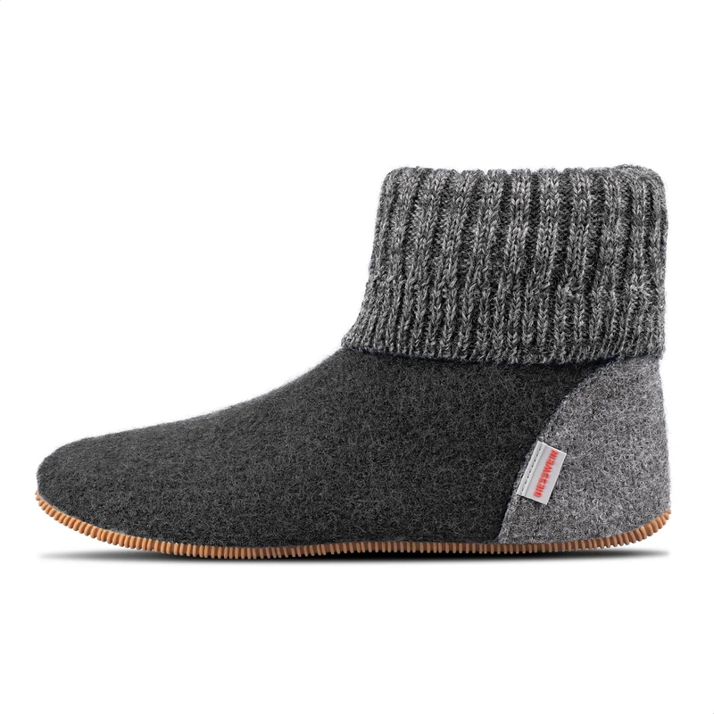 Giesswein High Slipper Wildpoldsried Anthracite 23