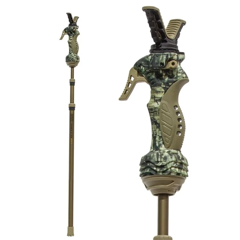 PRIMOS Hunting Trigger Stick GEN3 - Shooting Support Truth Camo, Adjust to 33-65" - Image 1