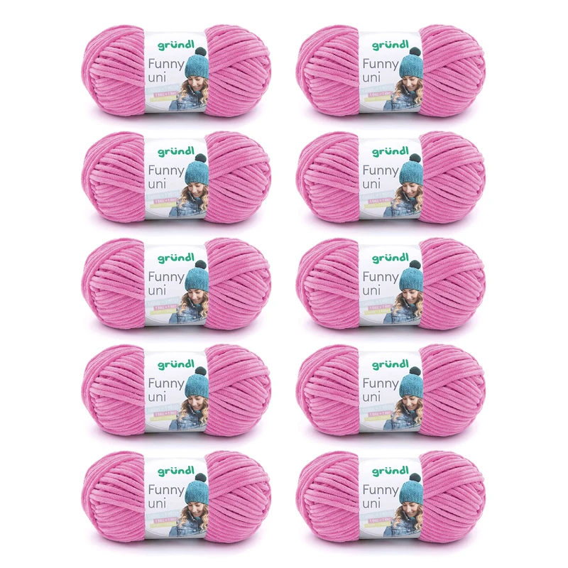 Gründl Möbeldesign Team 2000 GmbH Funny Unisex Cotton Cover 100% Polyester, Fuchsia, 47, 50 x 40 x 10 cm - Image 1
