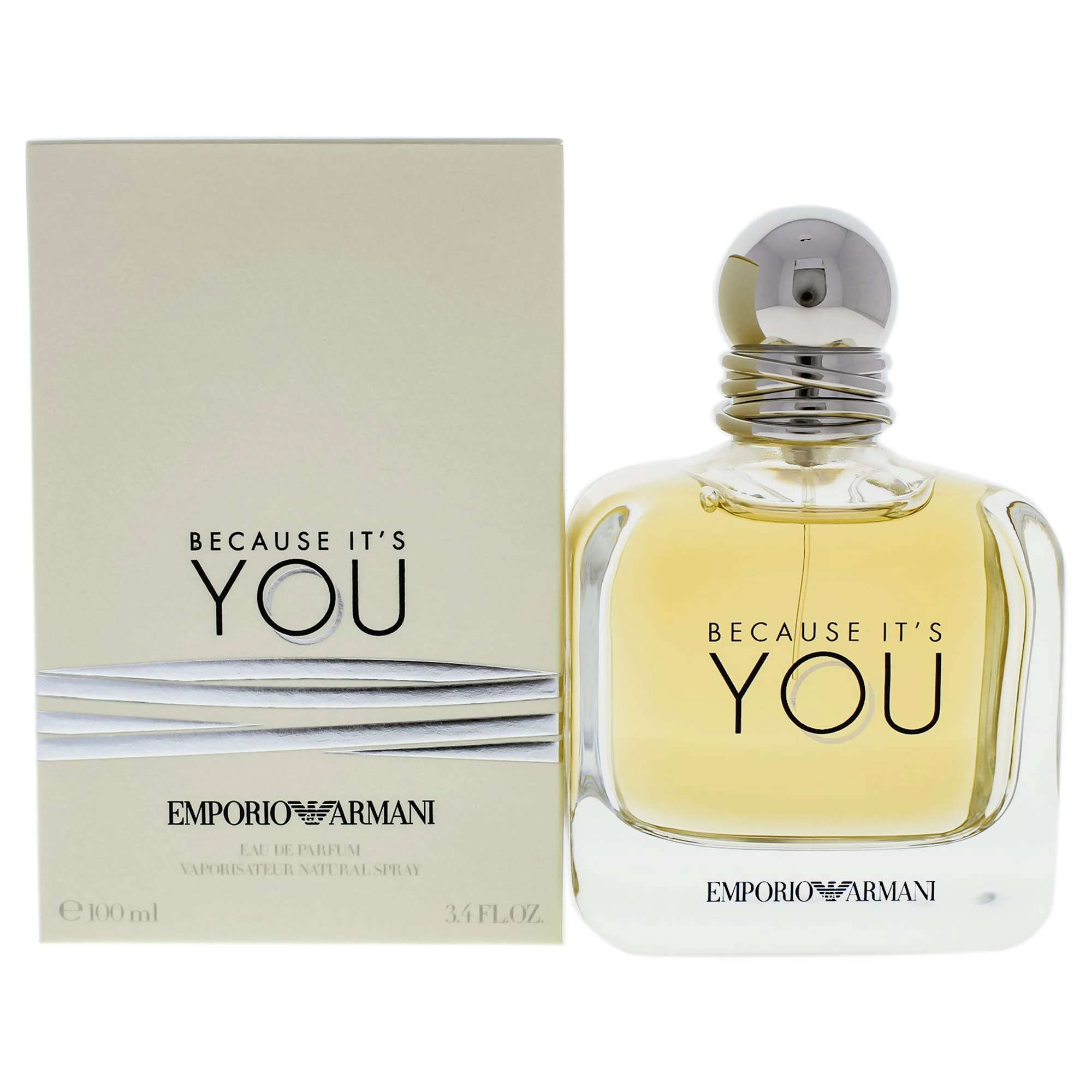 Because It's You by Giorgio Armani Eau de Parfum For Women, 100ml