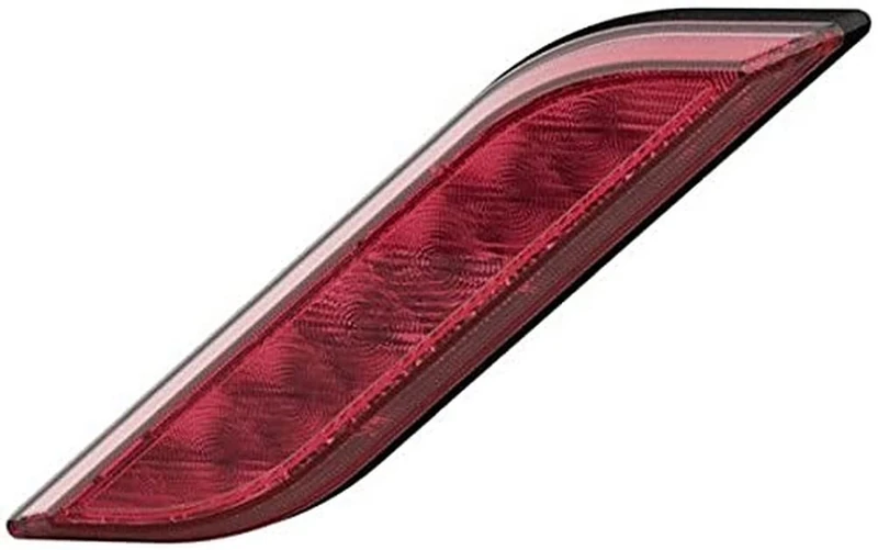 HELLA 2NE 013 343-061 Rear Fog Light - Shapeline Style Slim - LED - 24/12V - Glued - Lens Colour: Red - Plug: AMP - 2-pin connector - Right Rear