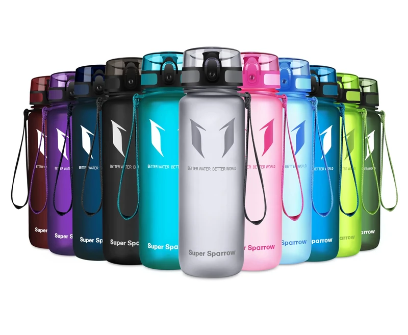 Super Sparrow 500ml Sports Water Bottle - BPA Free Tritan