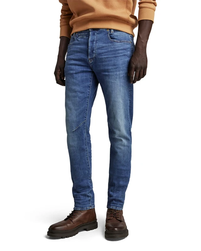 G-Star Men's D-Staq 5-Pocket Slim Jeans, Multicolour (medium indigo aged D06761-8968-6028), 32W / 34L
