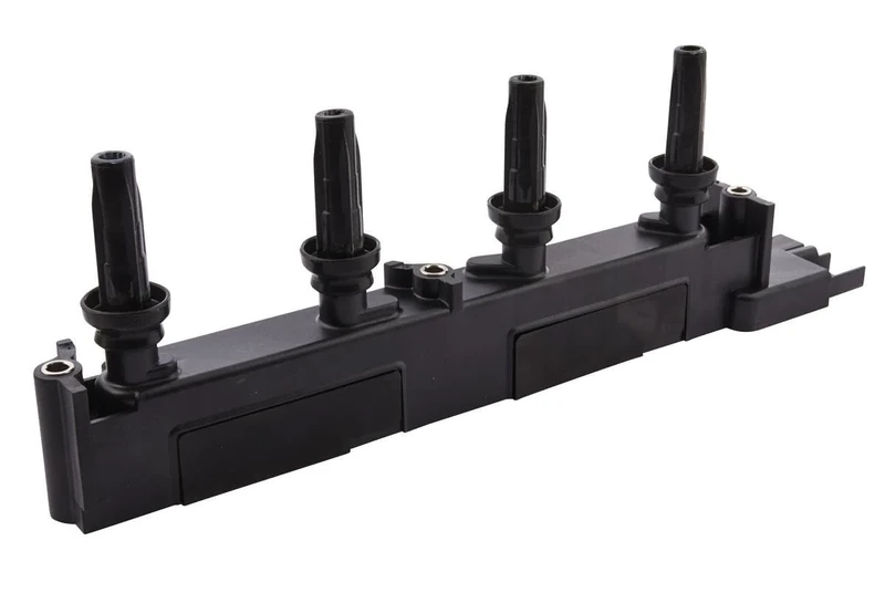 HELLA 5DA 358 000-891 Ignition Coil - 12V - 4-pin connector - Block Ignition Coil - Bolted