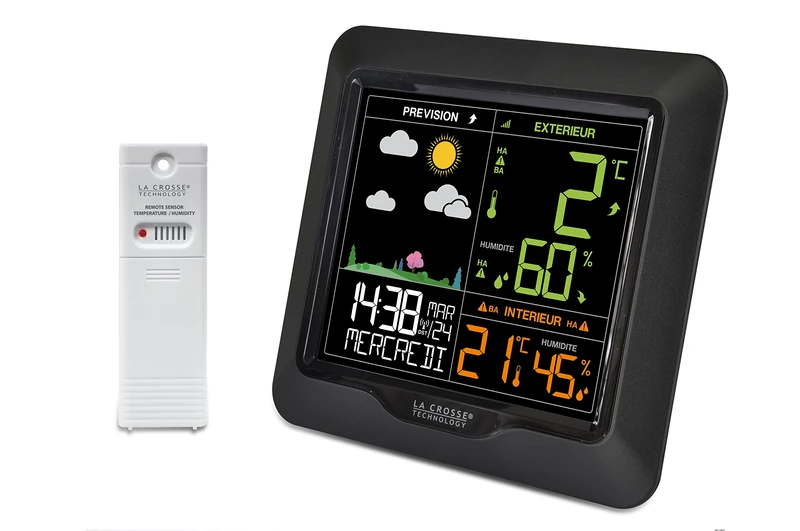 La Crosse Technology - WS6822 - Weather Station with colorful LCD display