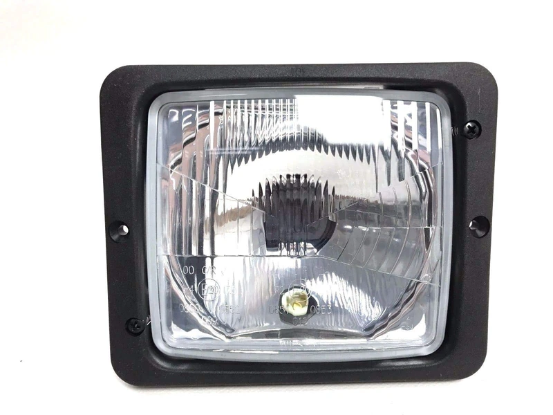 Headlight tractor lamp 172x142 mm main beam position light low beam