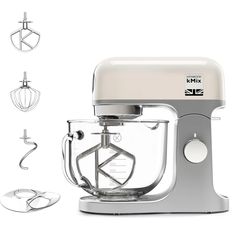 Kenwood KMX754CR KMIX 1000Watts Stand Mixer 6-Speeds Cream