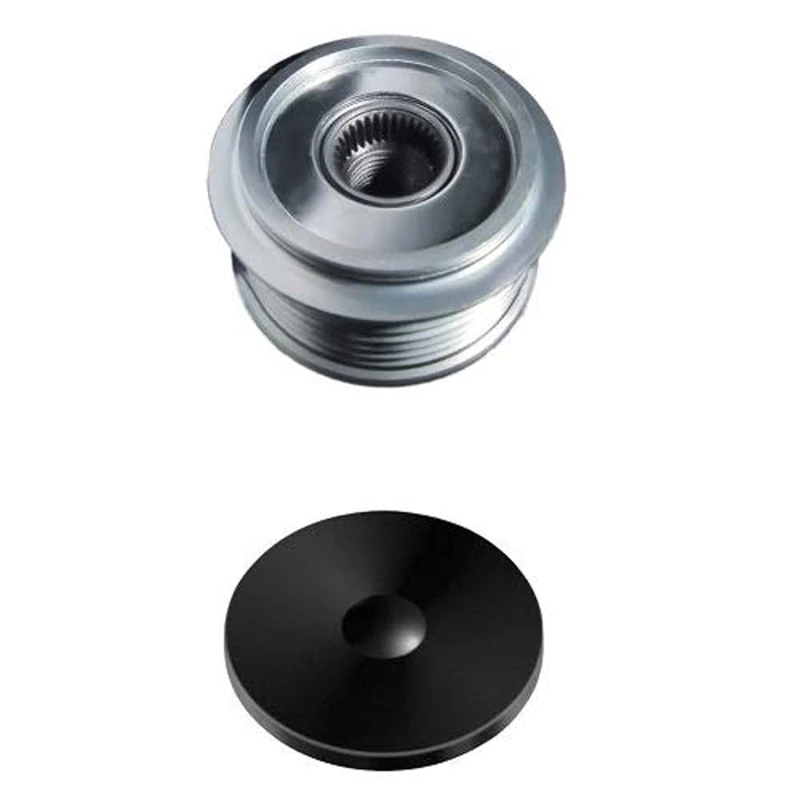 HELLA 9XU 358 039-001 Alternator Freewheel Clutch - Thread Size: M16x1,5 - Number of grooves: 6 - with cap