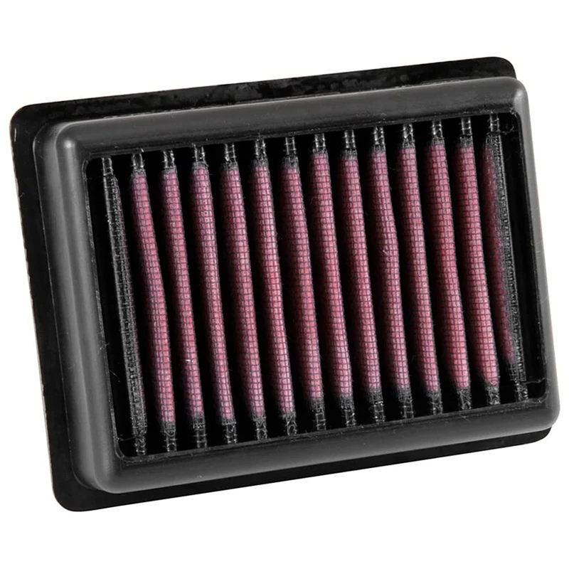 K&N Replacement air filter compatible with Triumph Street Twin 900 2016- / Triumph Bonneville T100 & T120 2016- / Triumph Street Scrambler 900 2017- / Triumph Street Cup 900 2019- (TB-9016), Red