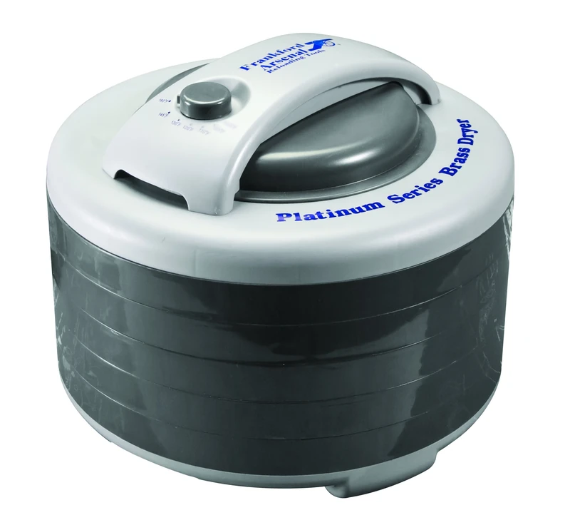 Frankford Arsenal Brass Dryer - Specifically designed to dry after Rotary Tumbling or Ultrasonic cleaning, Vented trays provide the best airflow minimize drying time