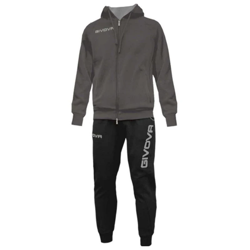 Givova, suit king, dark gray/black, XL