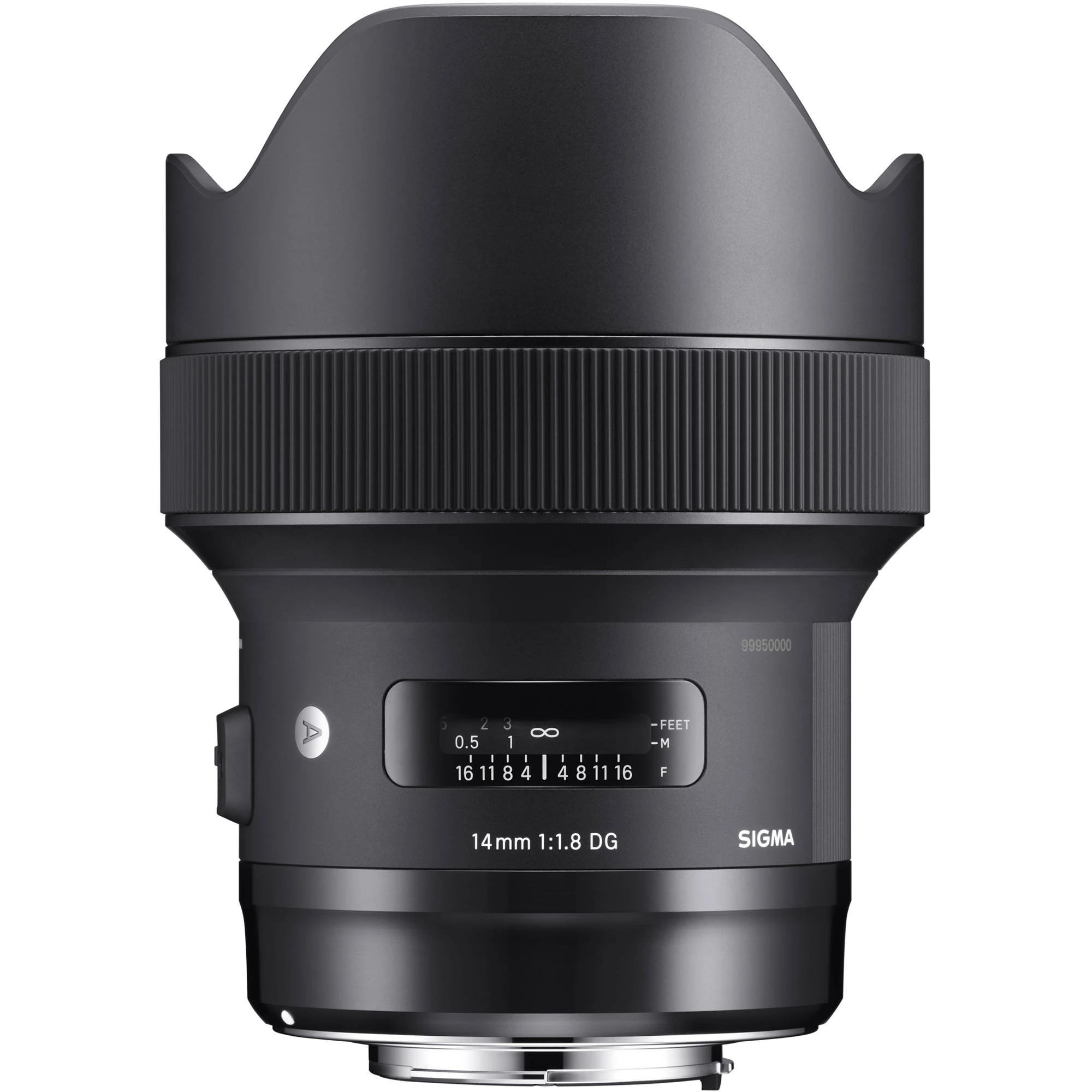 Sigma 450955 14 mm F1.8 DG HSM Lens for Nikon Camera - Black