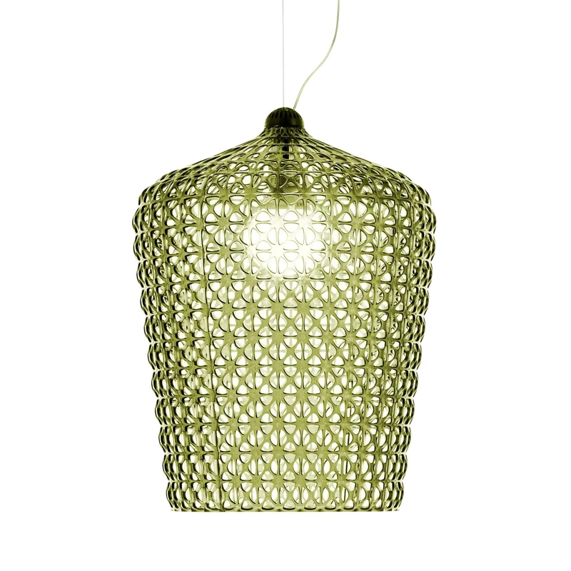 Kartell Kabuki Plastic Green Floor Lamp - 50 x 50 x 73 cm