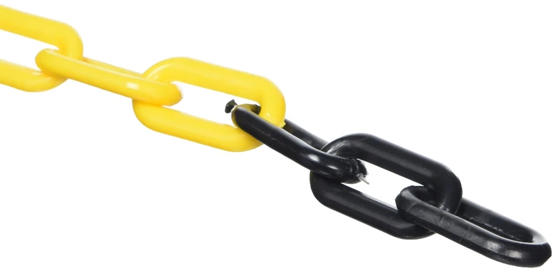 S21 Señalización AC-008-A Plastic Chain Link, Multicoloured, 8 mm